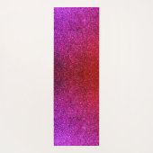 I love you chic pink glitter background Abstract Yogamat (Achterkant)