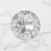 I love you Confetti (Kleine voorkant)