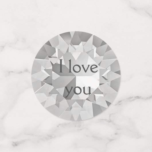 I love you Confetti (Kleine voorkant)