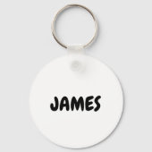 I Love you dad Elegant and Modern  Sleutelhanger (Achterkant)