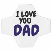 I Love you dad Elegant and Modern  Voetbal (Enkel)