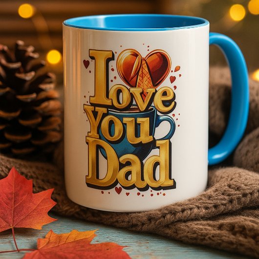 I Love You Dad" Mok – Een perfect cadeau voor Vade