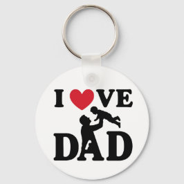 i love you dad sleutelhanger