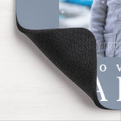 I Love You Daddy / Blauw 1 Foto Muismat (Hoek)