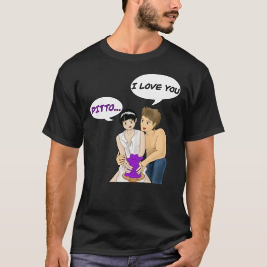 I Love You-Ditto Classic T-Shirt (Voorkant)