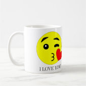 I Love You Emoji Ceramic Mug (11oz) Koffiemok (Links)
