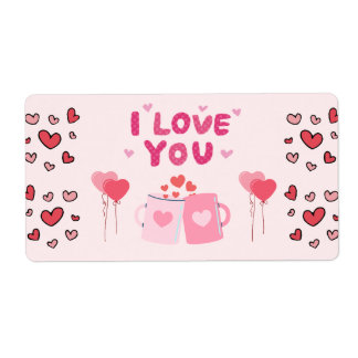 I Love You Etiket