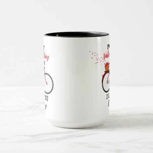 I Love You Every Day Cute Valentine's Day Mug Mok (Midden)