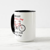 I Love You Every Day Cute Valentine's Day Mug Mok (Voorkant links)