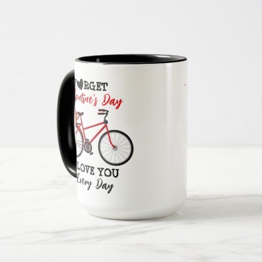 I Love You Every Day Cute Valentine's Day Mug Mok (Voorkant links)
