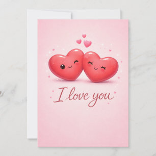 I love you!  feestdagenkaart