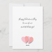 "I Love You!" - Fijne Valentijnsdag Schatje Feestdagenkaart (Achterkant)