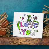 I Love You Fotoplaat (Zijkant)