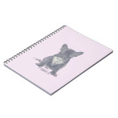 I Love YOU - Franse buldog Notitieboek (Linkerzijde)