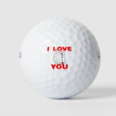 I Love You Golfballen (Voorkant)