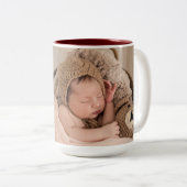 I love you Grandpa Photo from baby Tweekleurige Koffiemok (Voorkant rechts)