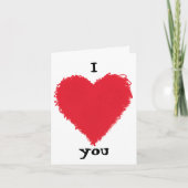 I love you ... greeting cards feestdagen kaart (Voorkant)