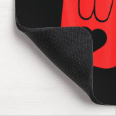 I Love You Hand Sign Asl Valentine' Day Funny Wome Muismat (Hoek)