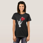 I Love You Hand Sign Valentines Day Language_1 T-shirt (Voorkant volledig)