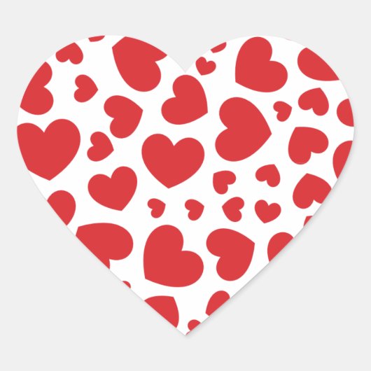 I Love You Hart Sticker (Voorkant)