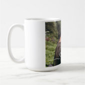 I Love You in White Script with Heart Custom Koffiemok (Links)