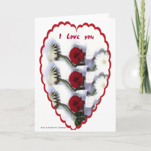 I Love You Kaart (Voorkant)