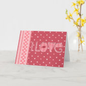 I Love You Kaart (Gele Bloem)