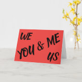 I Love You, kaart (Gele Bloem)