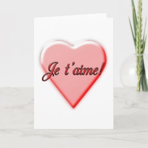 I Love You kaart