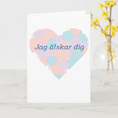 I Love You Kaart (Gele Bloem)