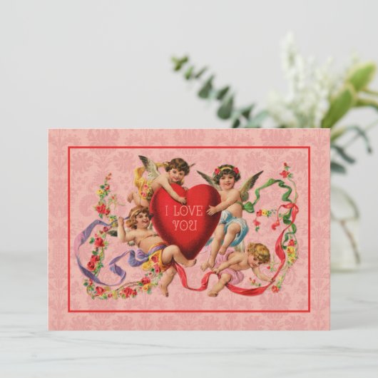 I Love You Kaart (Staand voorkant)