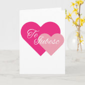 I Love You Kaart (Gele Bloem)