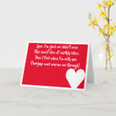 I love you kaart (Gele Bloem)