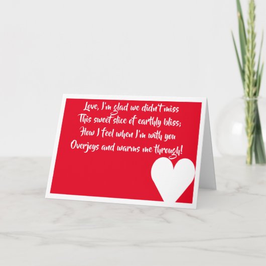 I love you kaart (Voorkant)