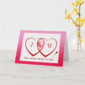 I Love You Kaart (Gele Bloem)