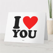 I Love You Kaart (Achterkant)