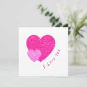 I Love You Kaart (Staand voorkant)