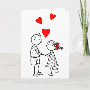 I Love You Kaart Koppel Liefde