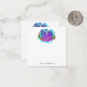 I Love You Kaart Ontwerp Notitiekaartje (Voorkant / Achterkant in situ)