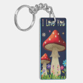I Love You key chain Sleutelhanger (Voorkant Links)