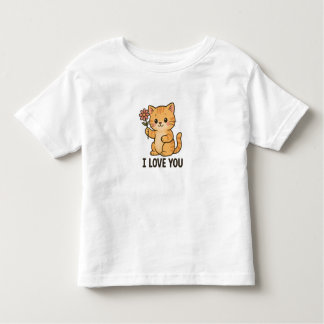I Love You Kitten Kinder Shirts
