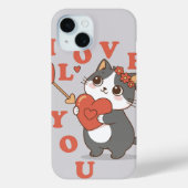 I Love You Kitty Case-Mate iPhone Case (Achterkant)