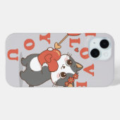 I Love You Kitty Case-Mate iPhone Case (Achterkant (horizontaal))