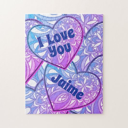 I Love You Legpuzzel (Verticaal)