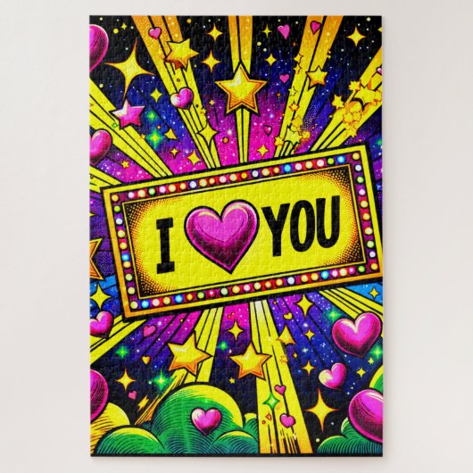 I Love You Legpuzzel (Verticaal)