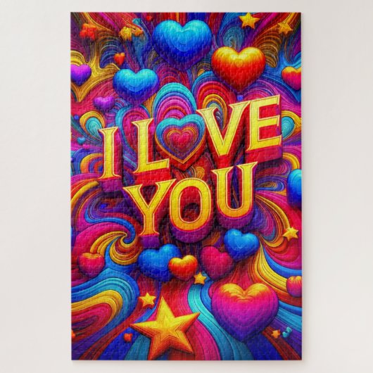 I Love You Legpuzzel (Verticaal)