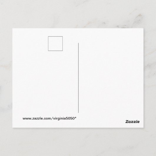 "I Love You" luchttekst, Briefkaart (Achterkant)