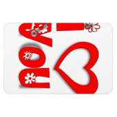 I Love You Magneet (Horizontaal)