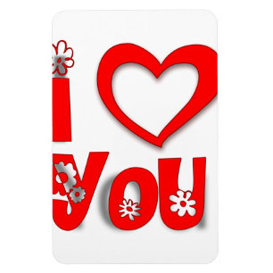 I Love You Magneet