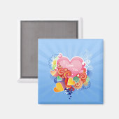 I Love You Magneet (Voorkant / Achterkant)